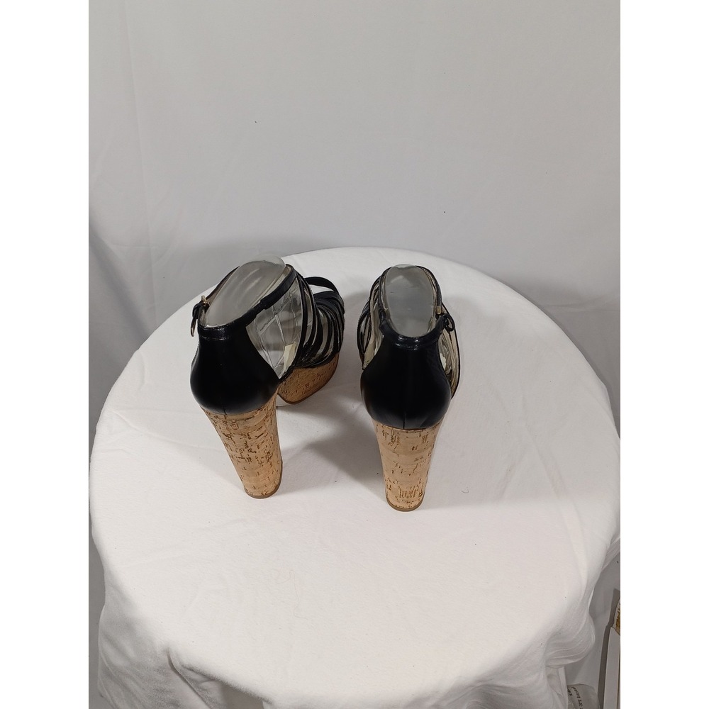 Nine West Shoes Womens Size 8.5 Platform Heels NWALLACCESS Strappy Sandals - Picture 6 of 12